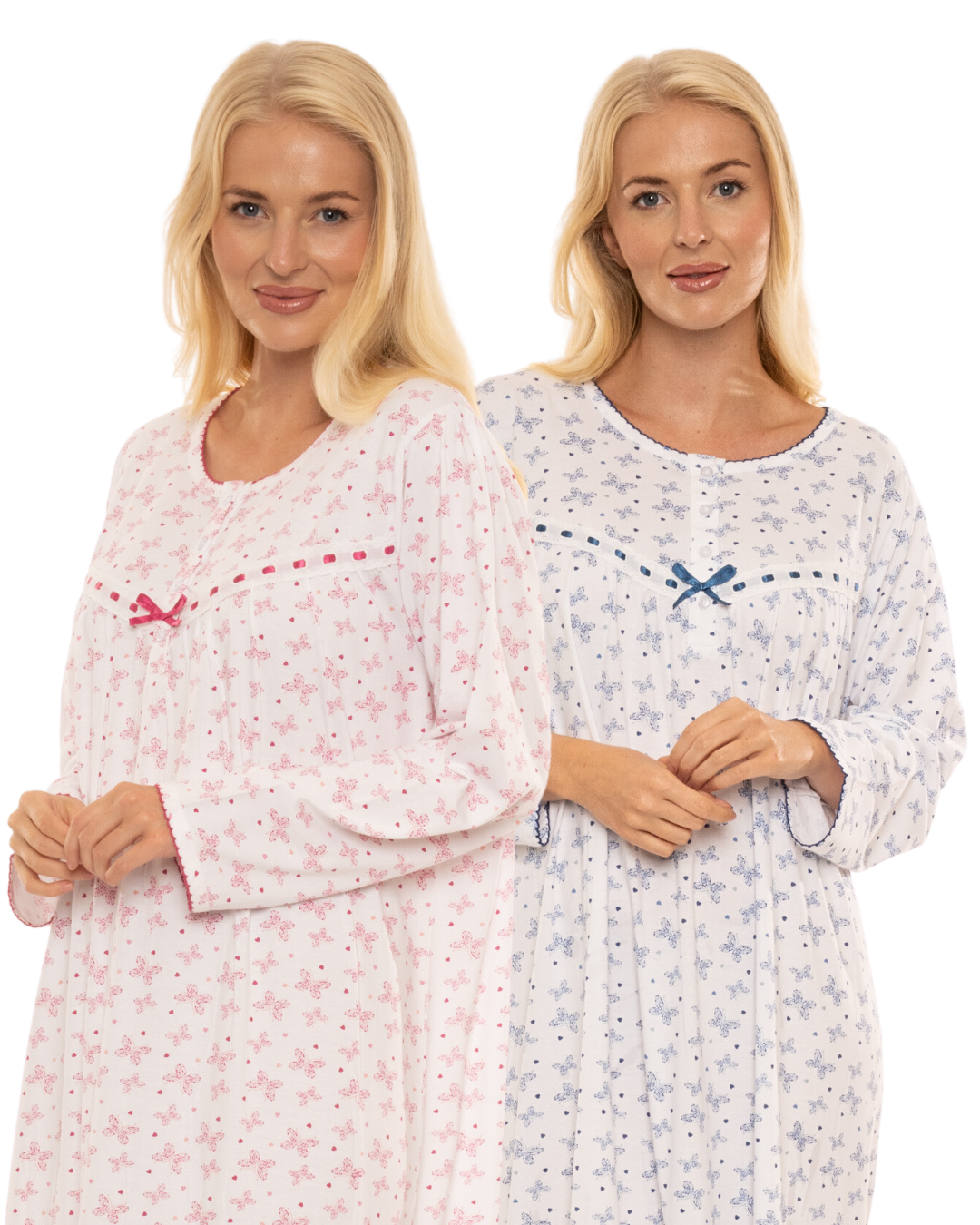 100 cotton 2024 nightgowns long sleeve