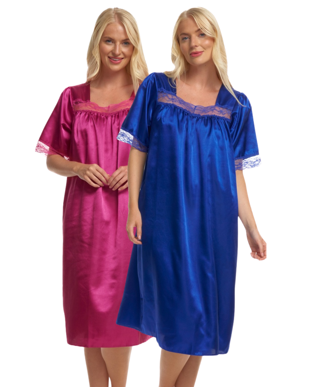 Short satin nightdress hotsell