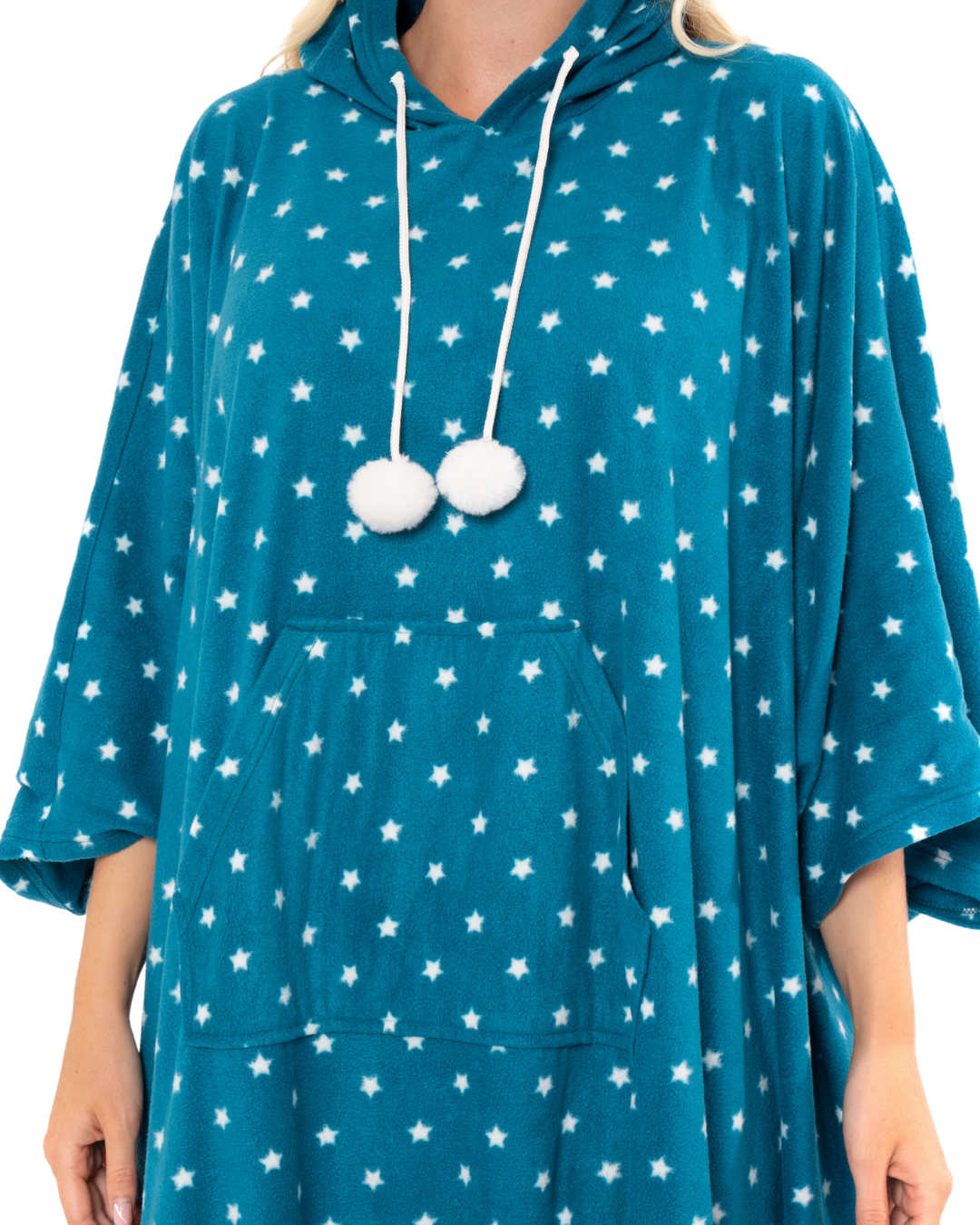 Fleece Oversized Lounger Poncho / Blanket