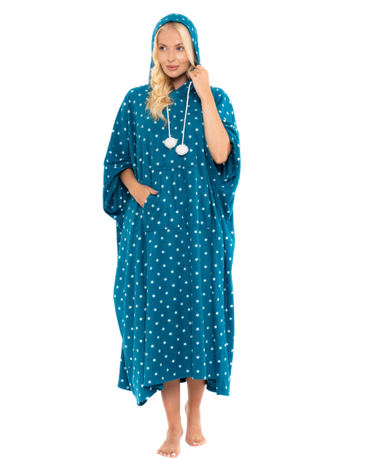 Fleece Oversized Lounger Poncho / Blanket