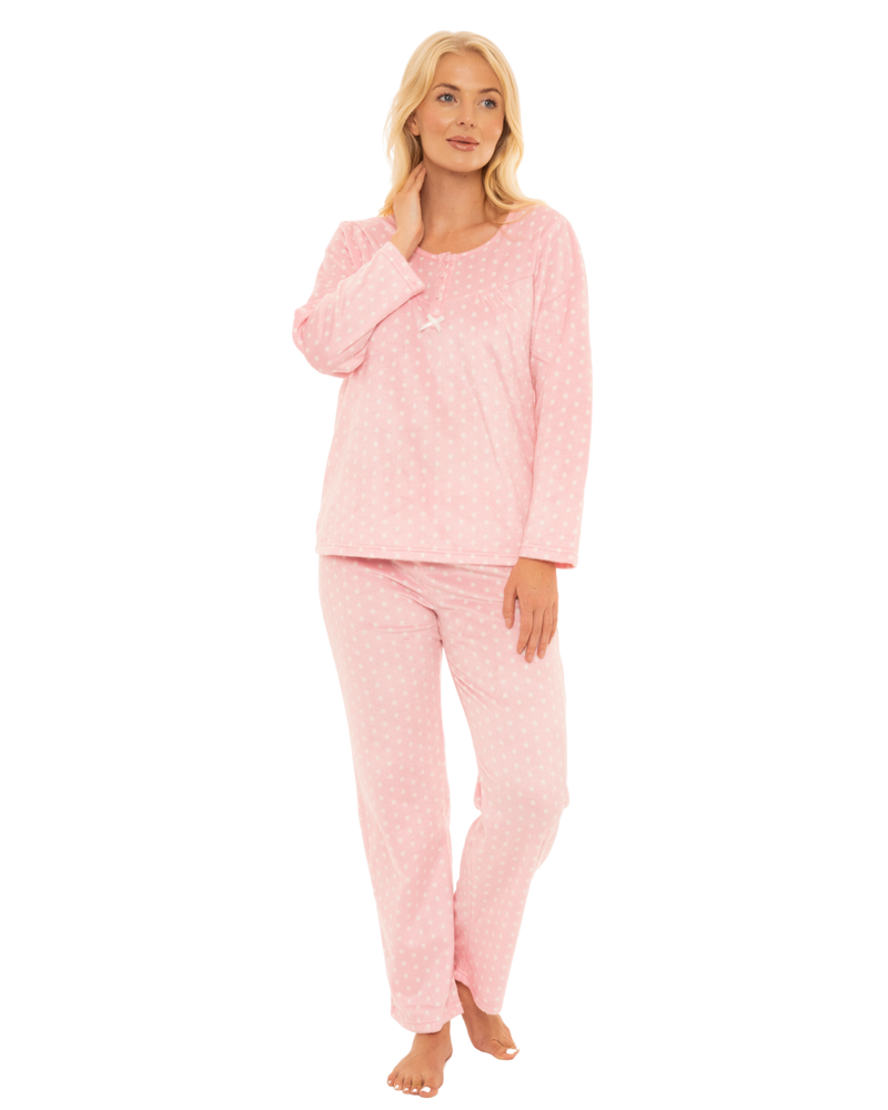 Long Sleeved Soft Fleece Pyjamas