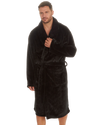 Mens Supersoft Fleece Tie Waist Robe