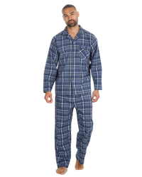 Mens Woven Poplin Pyjama in Classic Style