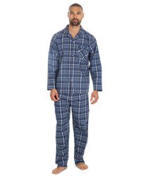 Mens Woven Poplin Pyjama in Classic Style