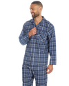 Mens Woven Poplin Pyjama in Classic Style