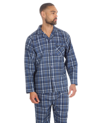 Mens Woven Poplin Pyjama in Classic Style