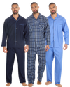 Mens Woven Poplin Pyjama in Classic Style