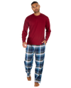 Mens Check Flannel & Jersey Pyjamas