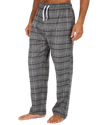 Mens Check Flannel Trousers      2 for £14