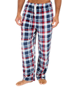 Mens Supersoft Check Fleece Trousers