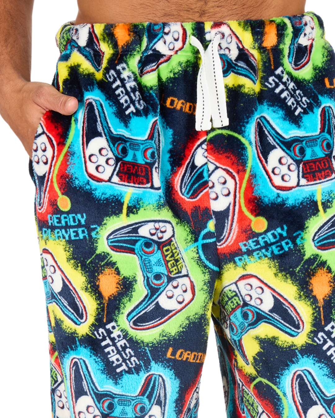 Mens Supersoft Gamer Fleece Trousers