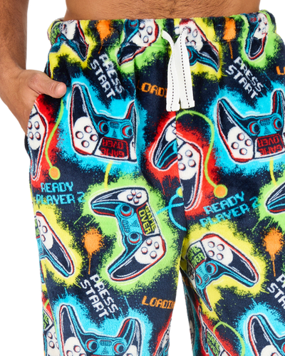 Mens Supersoft Gamer Fleece Trousers
