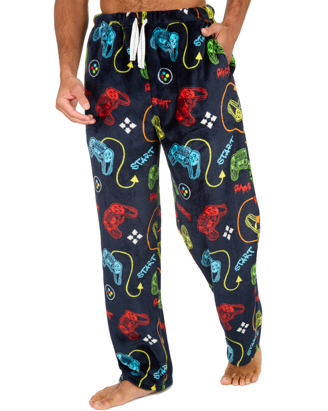 Mens Supersoft Gamer Fleece Trousers