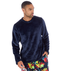 Mens Supersoft Gamer Print  Long Sleeve Fleece Trouser Pyjamas