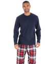 Mens Check Flannel & Jersey Pyjamas
