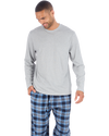 Mens Check Flannel & Jersey Pyjamas