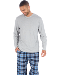 Mens Check Flannel & Jersey Pyjamas