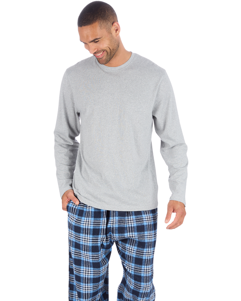 Mens Check Flannel & Jersey Pyjamas