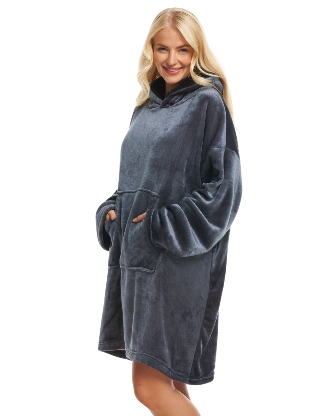 Fleece Oversized Lounger Hoodie