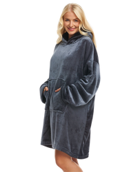 Fleece Oversized Lounger Hoodie