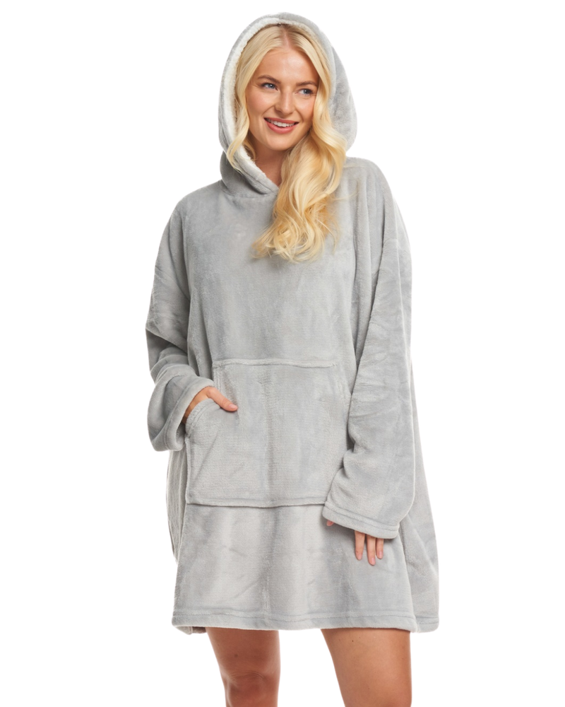 Fleece Oversized Lounger Hoodie
