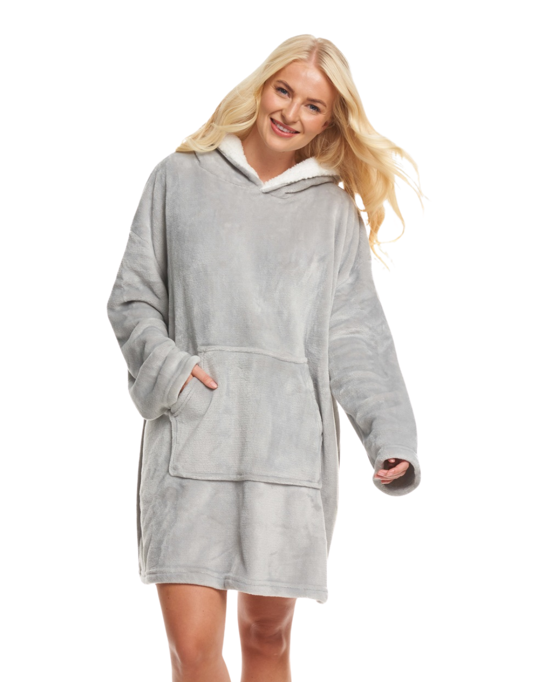 Fleece Oversized Lounger Hoodie
