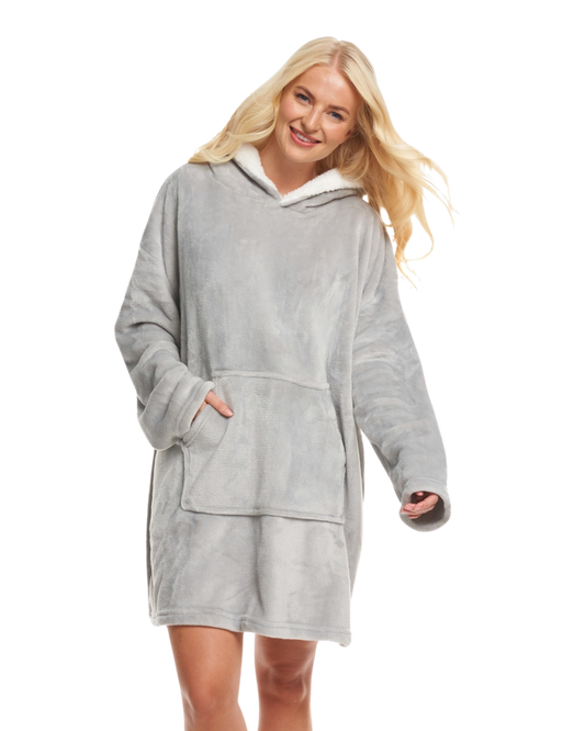 Fleece Oversized Lounger Hoodie