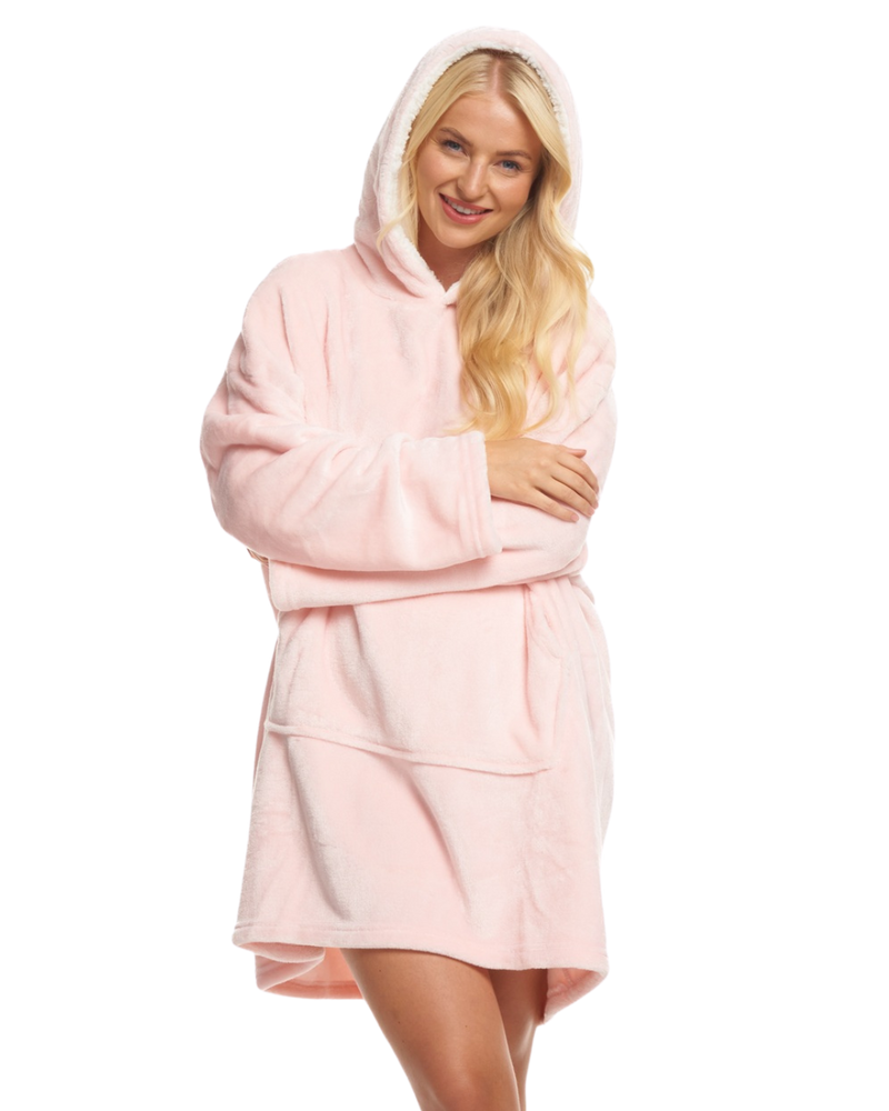 Fleece Oversized Lounger Hoodie