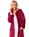 Ditsy Floral Print 100% Cotton Jersey Long Sleeve Nightshirt