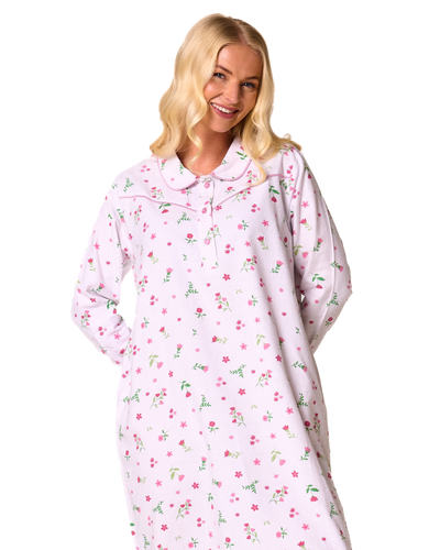Classic Floral Wincy Nightdress Standard Length