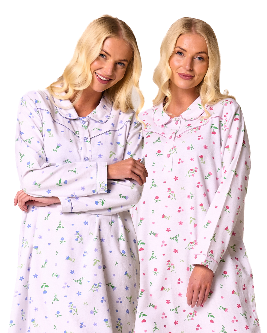 Classic Floral Wincy Nightdress Standard Length