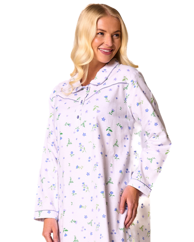 Classic Floral Wincy Nightdress Standard Length