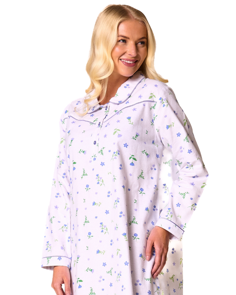 Classic Floral Wincy Nightdress Standard Length
