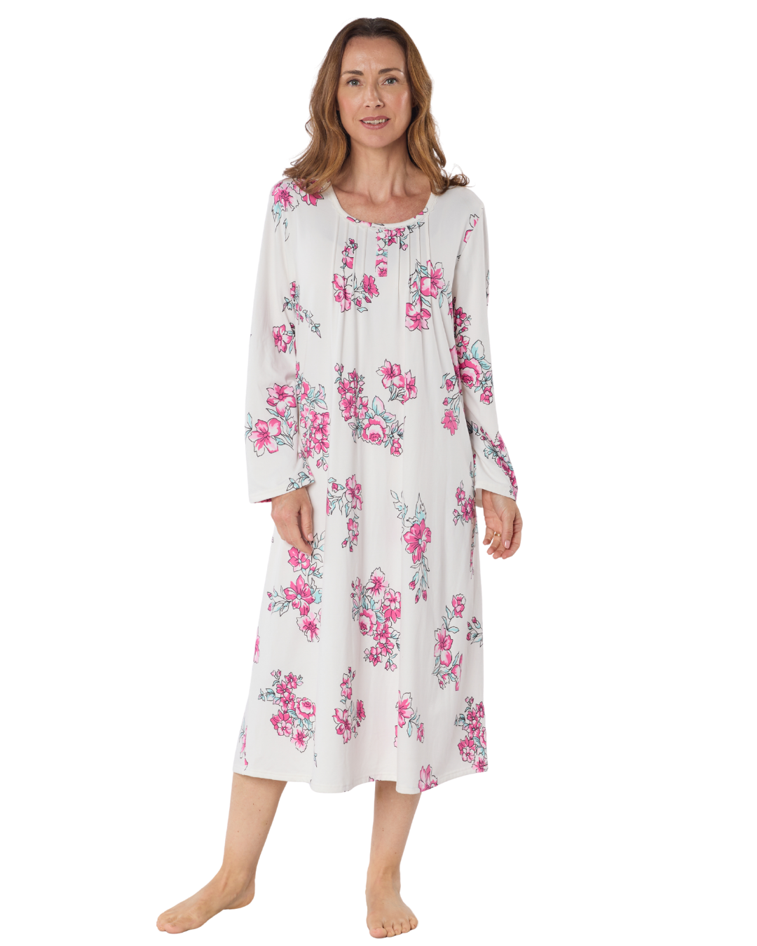 Wild Rose Soft Touch Jersey Nightdress