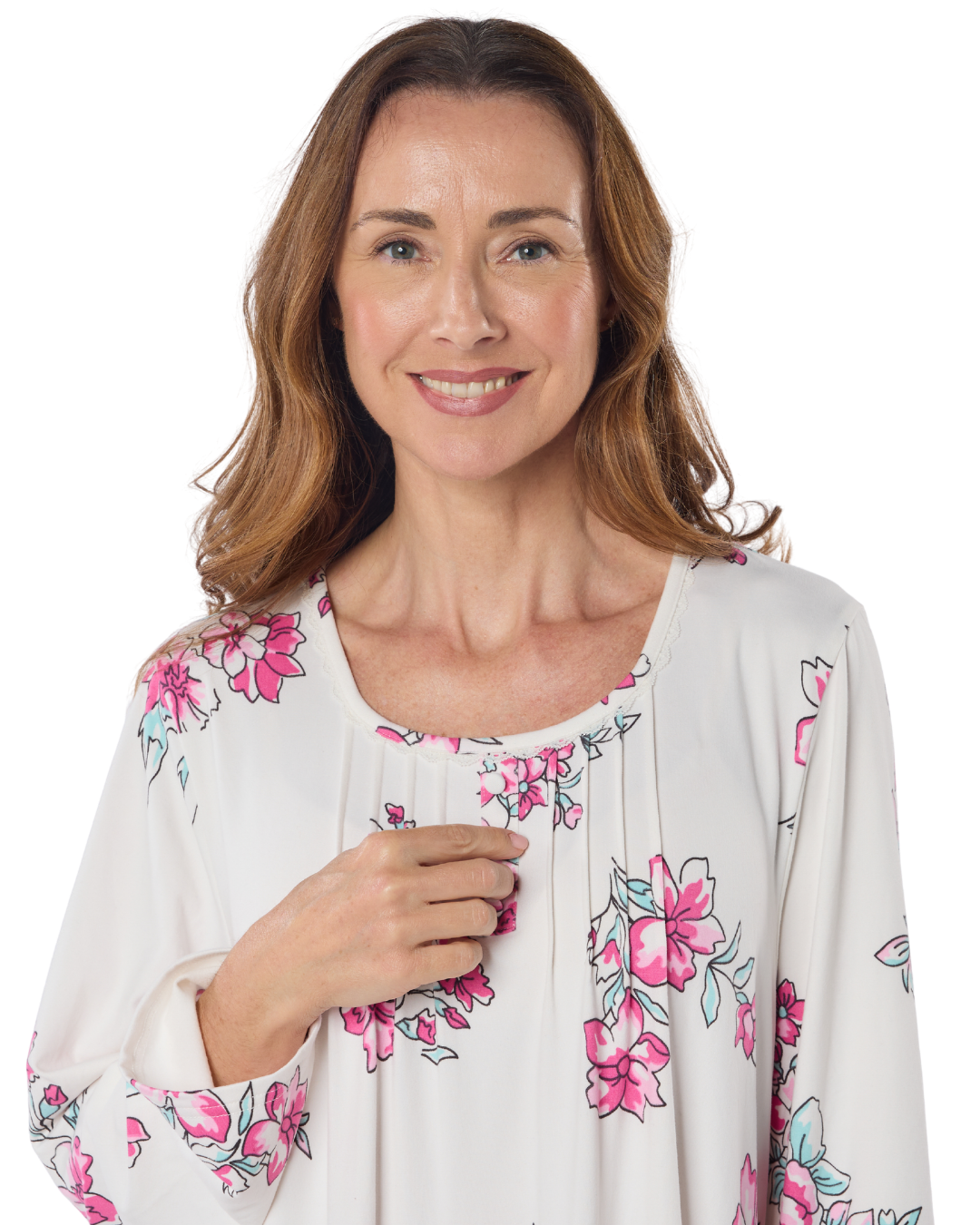 Wild Rose Soft Touch Jersey Nightdress