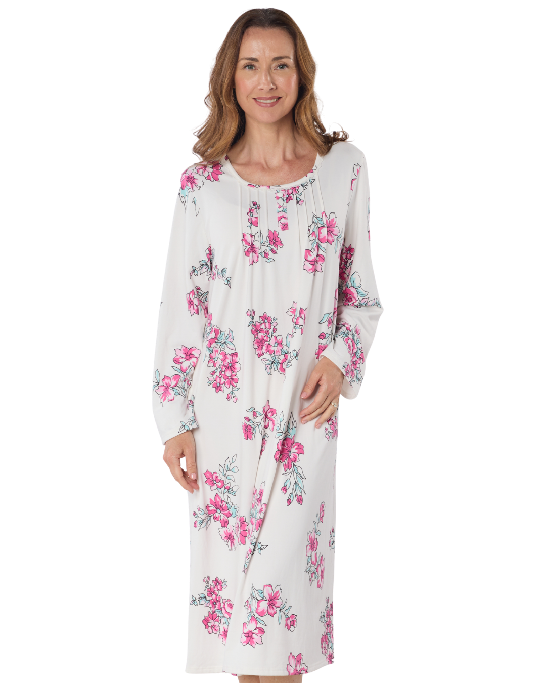 Wild Rose Soft Touch Jersey Nightdress