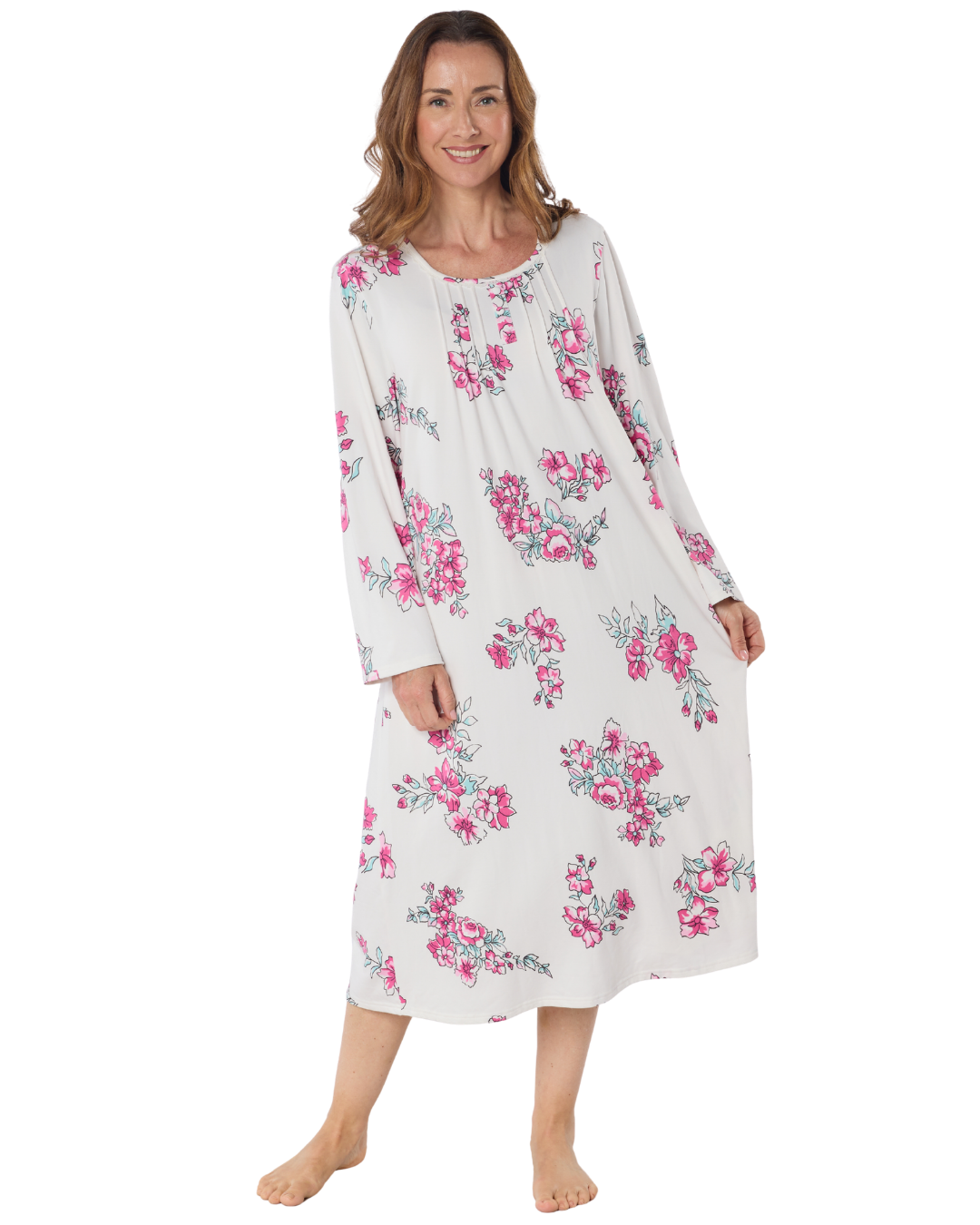 Wild Rose Soft Touch Jersey Nightdress