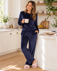 Soft Rib Fleece Pyjama Set