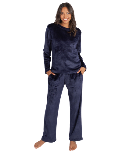 Soft Rib Fleece Pyjama Set