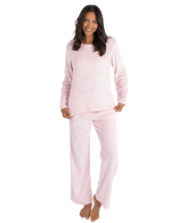 Soft Rib Fleece Pyjama Set