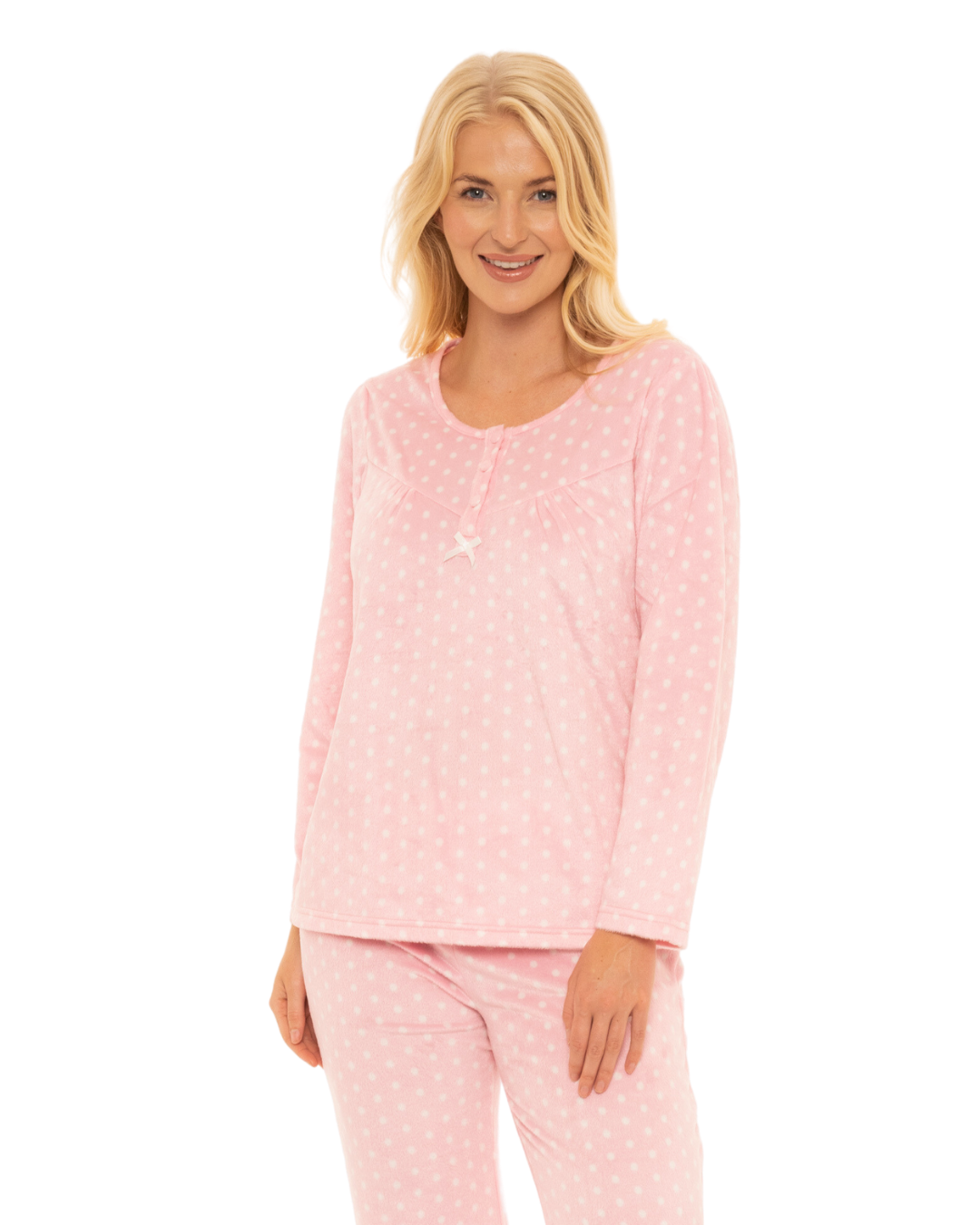 Long Sleeved Soft Fleece Pyjamas