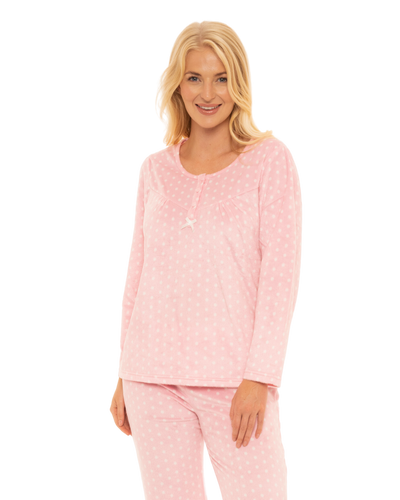 Long Sleeved Soft Fleece Pyjamas