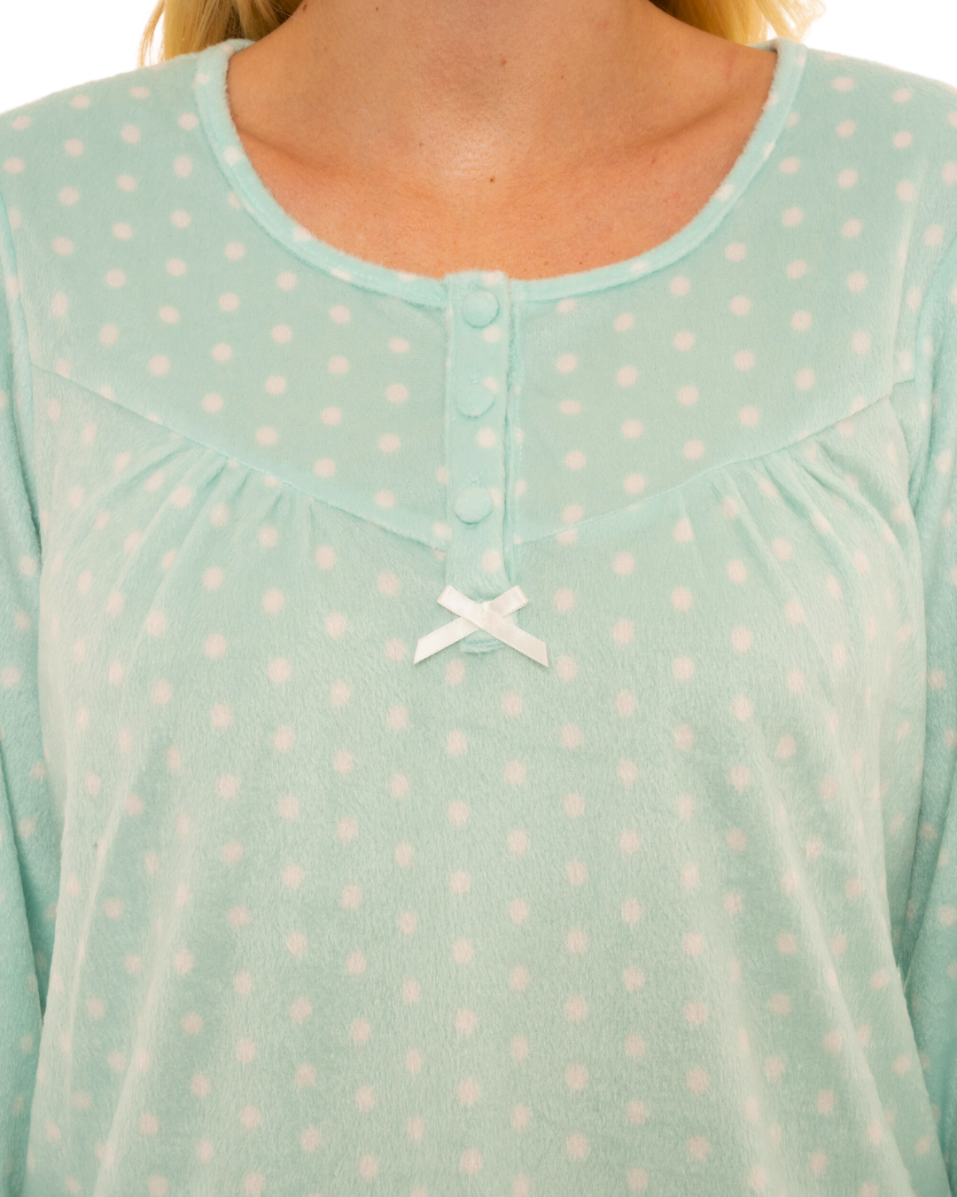 Long Sleeved Soft Fleece Pyjamas