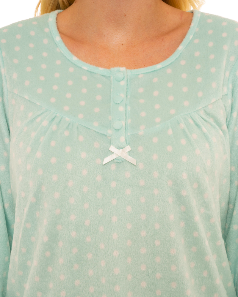 Long Sleeved Soft Fleece Pyjamas