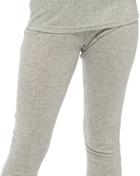 Womens Pointelle Thermal Leggings