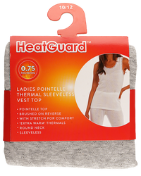 Womens Pointelle Sleeveless Thermal Vest