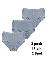 Womens 3 Pack Classic Brief