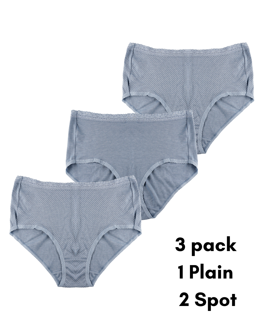 Womens 3 Pack Classic Brief