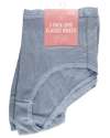 Womens 3 Pack Classic Brief
