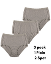 Womens 3 Pack Classic Brief
